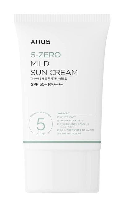5-0 Mild Sun Cream Spf 50+ PA++++