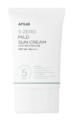 5-Zero Mild Sun Cream SPF 50+ Pa ++++