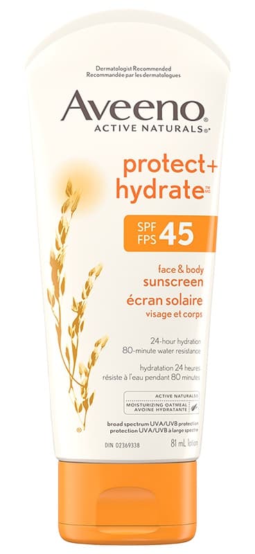 Active Naturals Protect + Hydrate SPF 45 Face And Body Sunscreen
