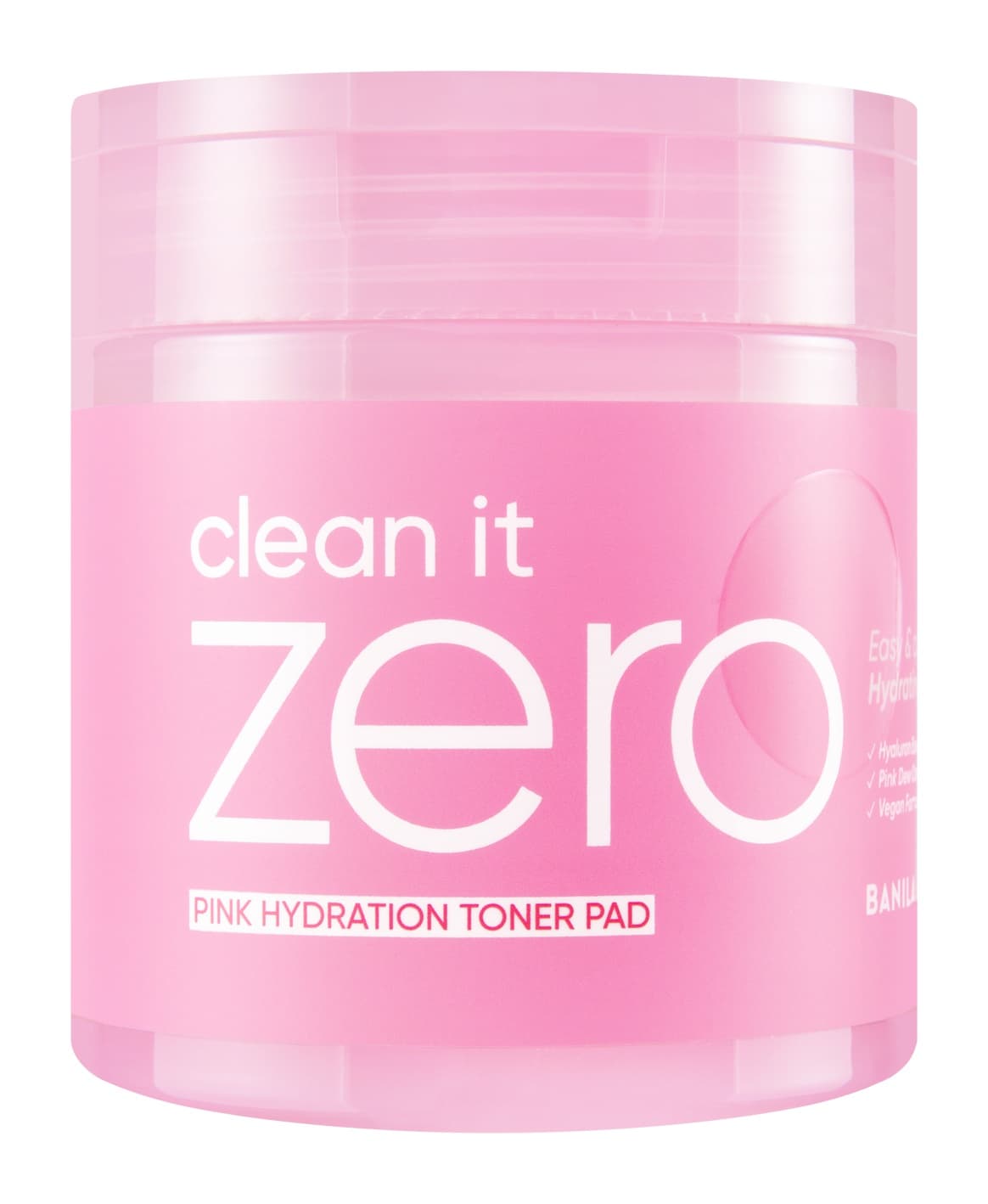 Clean It Zero Pink Hydration Toner Pads